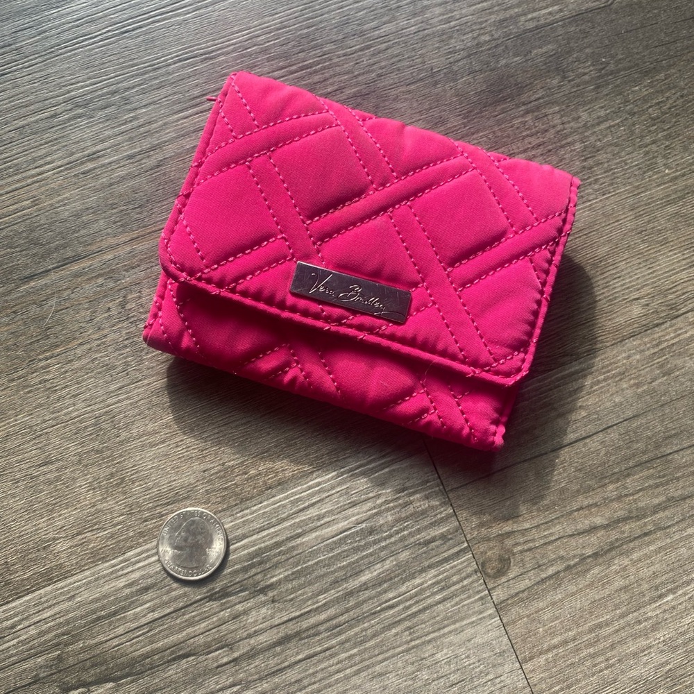 Vera Bradley Fuchsia Quilted Wallet